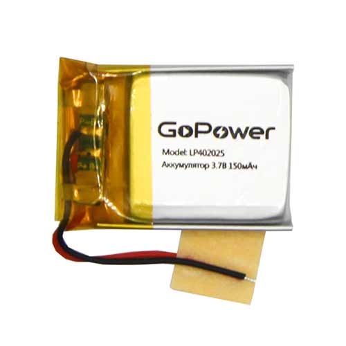 Аккумулятор Li-Pol GoPower LP402025