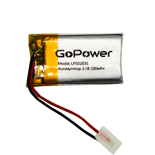 Аккумулятор Li-Pol GoPower LP502035