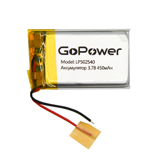 Аккумулятор Li-Pol GoPower LP502540